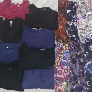 Plus Size Legging and Tunic Lot
